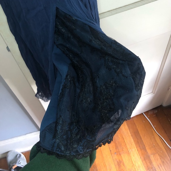 Alice + Olivia Caroline Empire Blue Cami Dress NWT - Picture 7 of 7